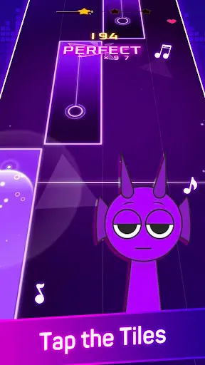 Скриншот 2 — Cyber Music Rush: Ритм Игра