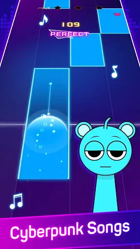 Скриншот 6 — Cyber Music Rush: Ритм Игра