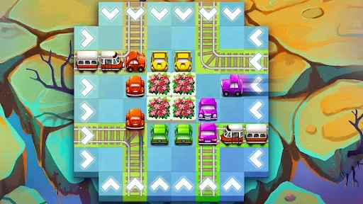 Скриншот 8 — Traffic Puzzle - Match 3 Game