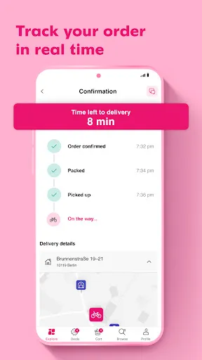 Скриншот 5 — Flink: Groceries in minutes