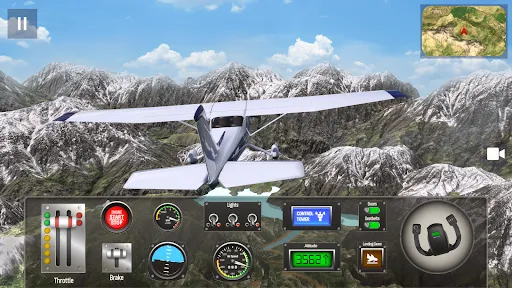 Скриншот 2 — Airplane Pro: Flight Simulator