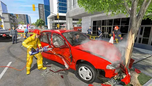 Скриншот 2 — Fire Truck Firefighter Squad