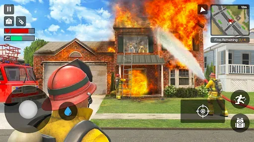 Скриншот 3 — Fire Truck Firefighter Squad