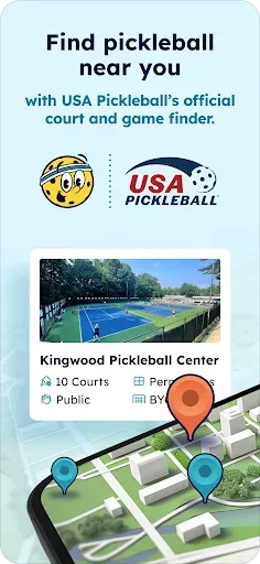 Скриншот 1 — Pickleheads - Play Pickleball