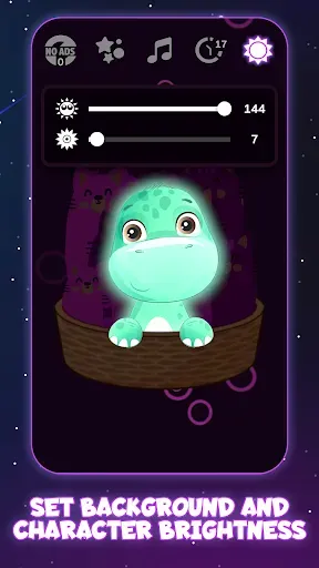 Скриншот 2 — Baby night light & white noise