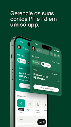 Скриншот 1 — PicPay Empresas: Conta PJ
