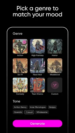 Скриншот 4 — ComicMe.AI by Picsart