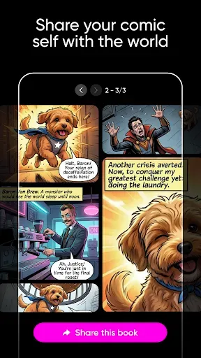 Скриншот 5 — ComicMe.AI by Picsart