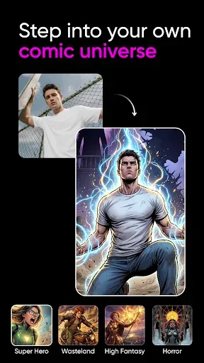Скриншот 7 — ComicMe.AI by Picsart