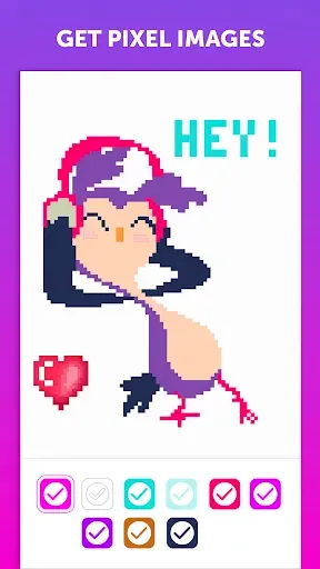 Скриншот 4 — PixelArt: Color by Number / Pi