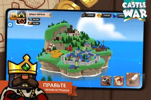 Скриншот 8 — Castle War: Idle Island