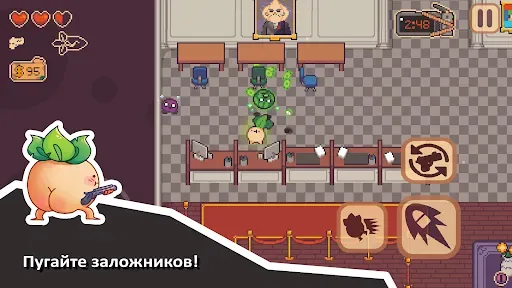 Скриншот 2 — Turnip Boy Robs a Bank