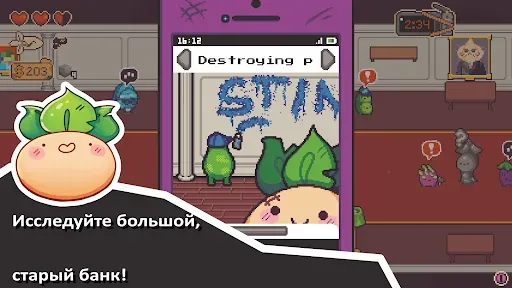 Скриншот 4 — Turnip Boy Robs a Bank