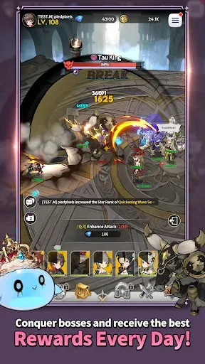 Скриншот 3 — Gran Saga Idle:KNIGHTSxKNIGHTS