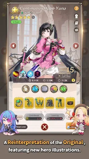 Скриншот 7 — Gran Saga Idle:KNIGHTSxKNIGHTS