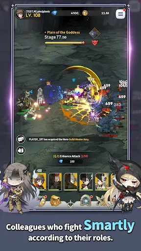 Скриншот 8 — Gran Saga Idle:KNIGHTSxKNIGHTS