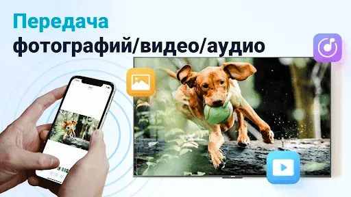 Скриншот 4 — Cast через AirPlay：PigeonCast