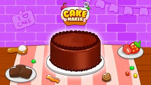 Скриншот 1 — Cake Maker: Kids Cooking Games