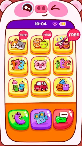 Скриншот 5 — Веселая игра «Детский телефон»