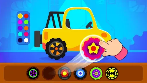 Скриншот 3 — Car Games For Kids: Toddler