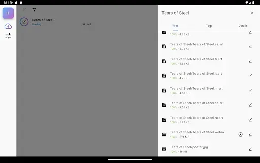 Скриншот 6 — PikaTorrent -  Torrent app