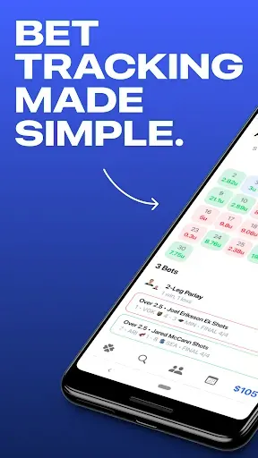Скриншот 1 — Pikkit: Sports Betting Tracker