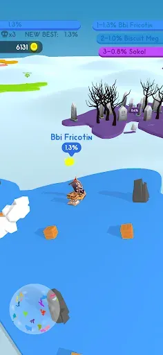 Скриншот 1 — Paper.io 4