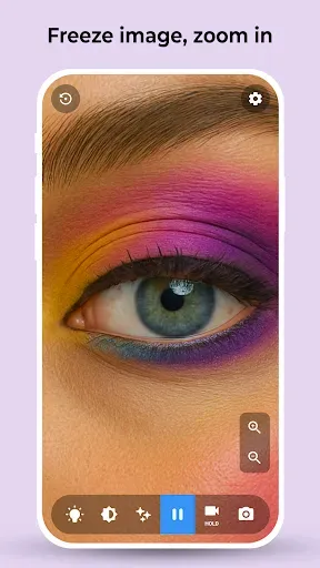 Скриншот 2 — Mirror App - HD Makeup Mirror