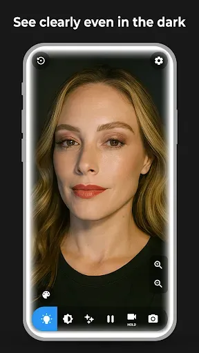 Скриншот 3 — Mirror App - HD Makeup Mirror