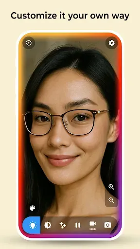 Скриншот 8 — Mirror App - HD Makeup Mirror
