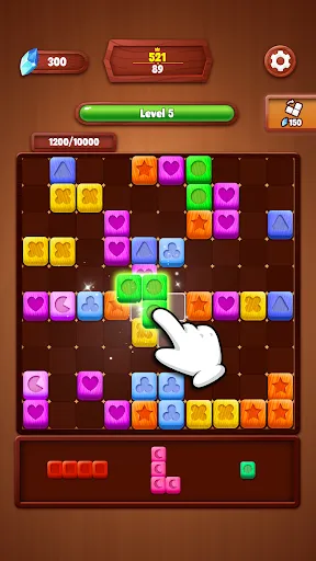 Скриншот 3 — Woody Block Color Blast