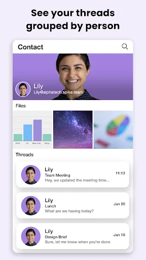 Скриншот 6 — Spike: AI Email & Team Chat
