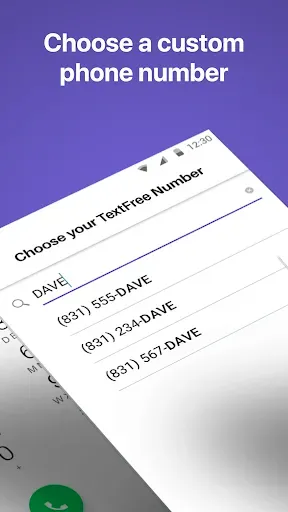 Скриншот 3 — Text Free: Calling & Texting