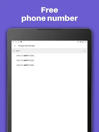 Скриншот 6 — Text Free: Calling & Texting