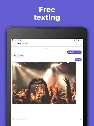 Скриншот 7 — Text Free: Calling & Texting