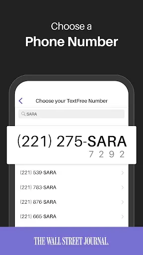 Скриншот 4 — Text Free: Second Phone Number