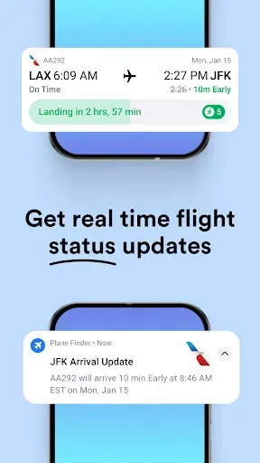Скриншот 2 — Plane Finder - Flight Tracker