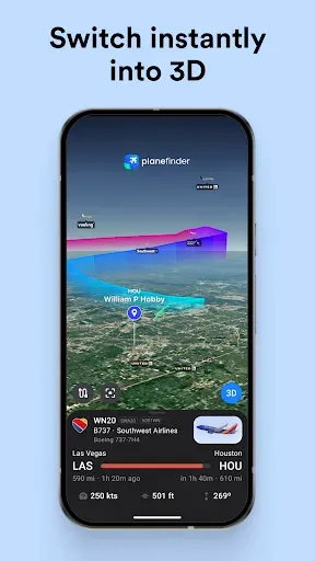 Скриншот 5 — Plane Finder - Flight Tracker