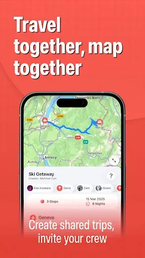 Скриншот 6 — Pin Traveler: Travel Tracker