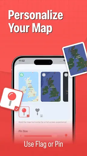 Скриншот 7 — Pin Traveler: Travel Tracker