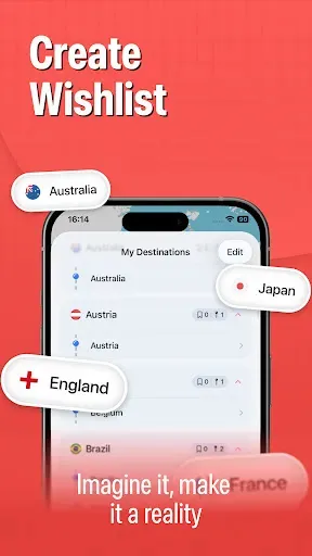 Скриншот 8 — Pin Traveler: Travel Tracker
