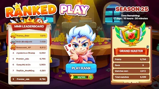 Скриншот 6 — Tiến Lên - 13 - Pig Hunters