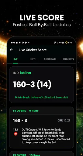 Скриншот 4 — Live Cricket TV Streaming