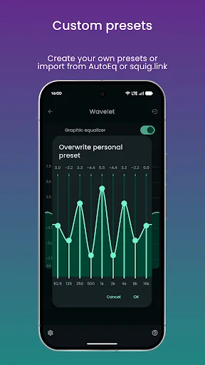 Скриншот 5 — Wavelet: headphone equalizer