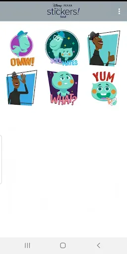 Скриншот 4 — Pixar Stickers: Soul