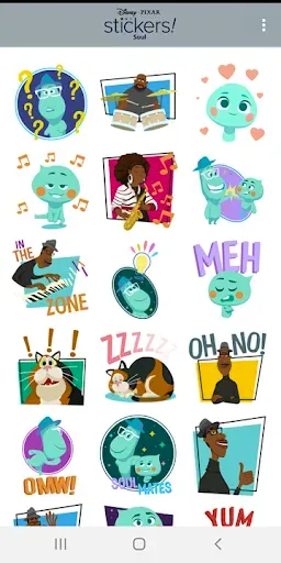 Скриншот 7 — Pixar Stickers: Soul