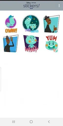 Скриншот 8 — Pixar Stickers: Soul