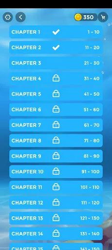 Скриншот 2 — Word Stacks Letter Puzzle Game
