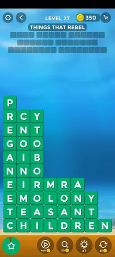 Скриншот 8 — Word Stacks Letter Puzzle Game