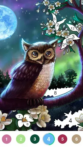 Скриншот 3 — Tap Color-Раскраска по номеру